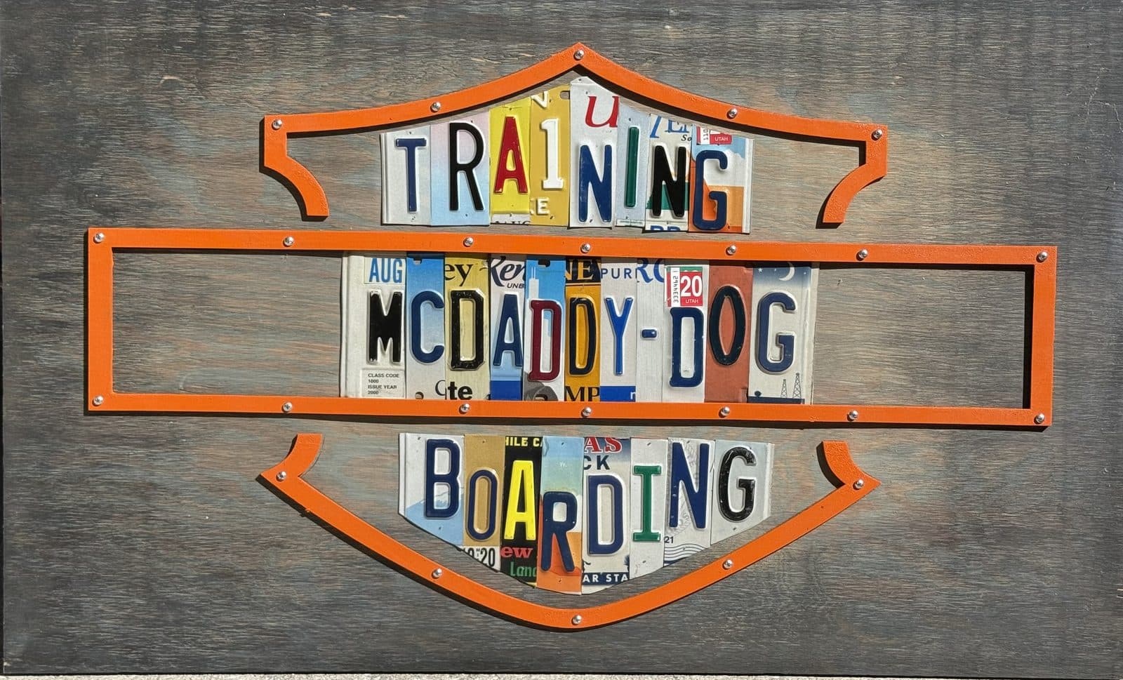 McDaddy Dog Boarding Sign
