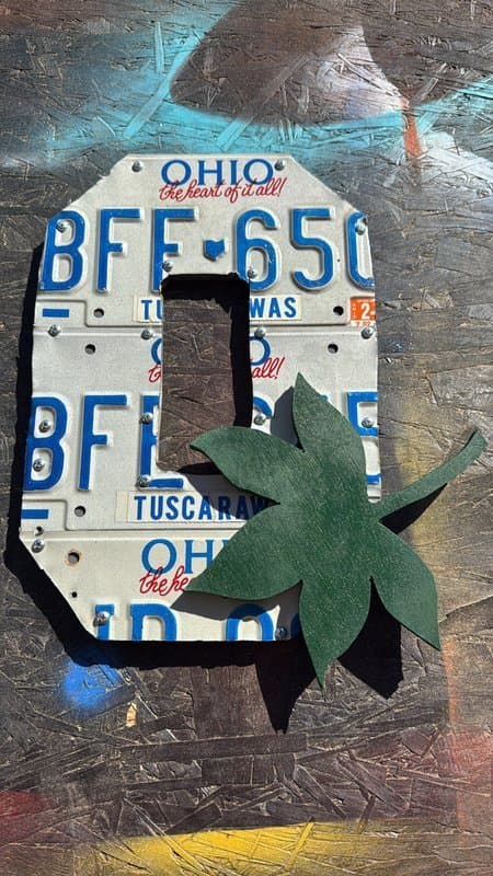 Ohio License Plate Art