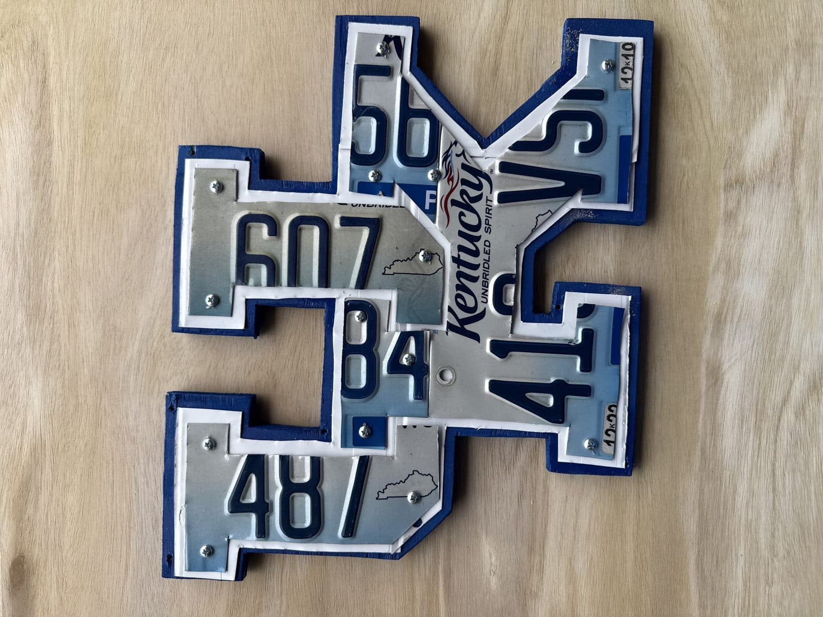 UK License Plate Letters