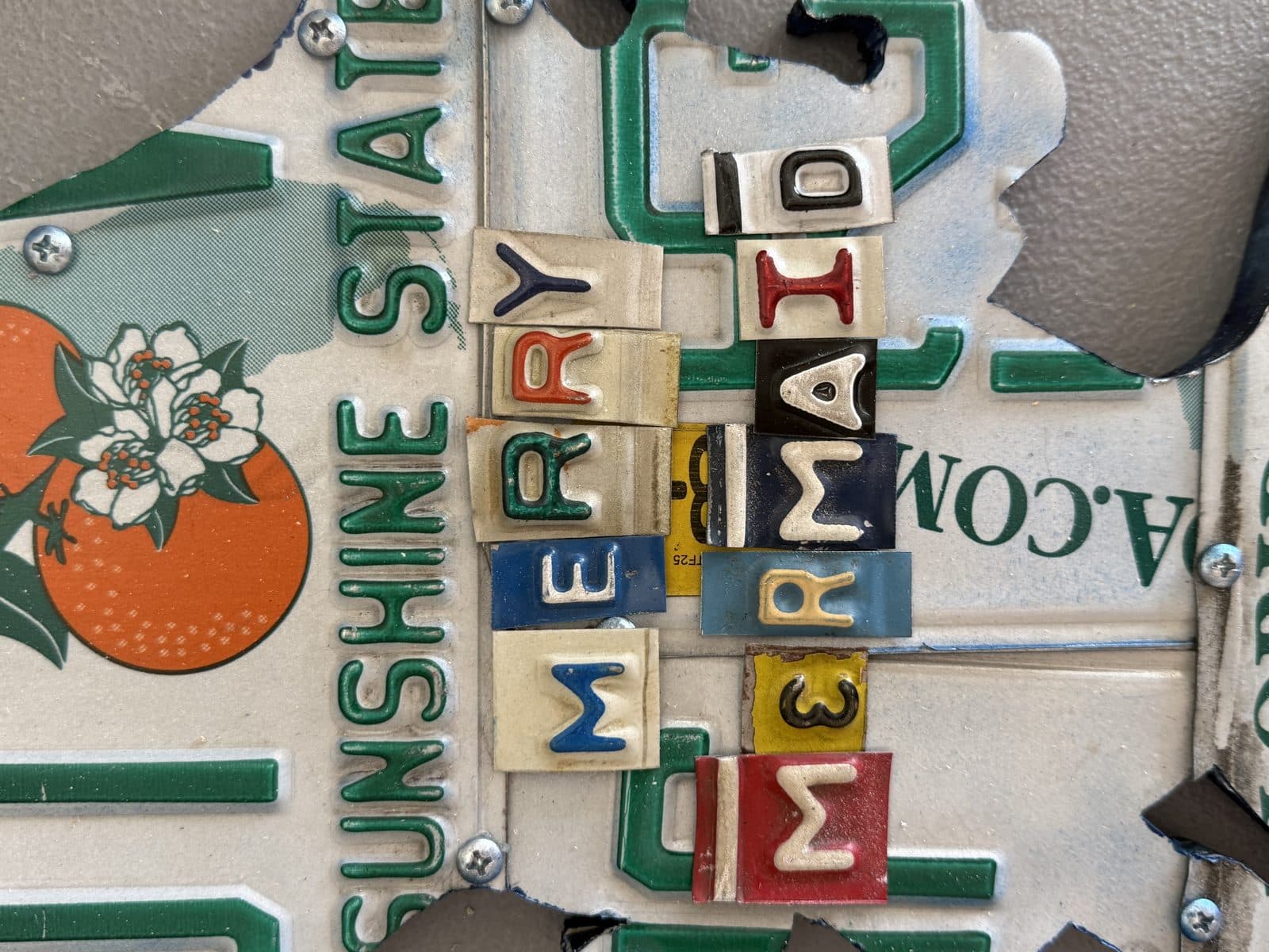 Sunshine State Christmas Sign