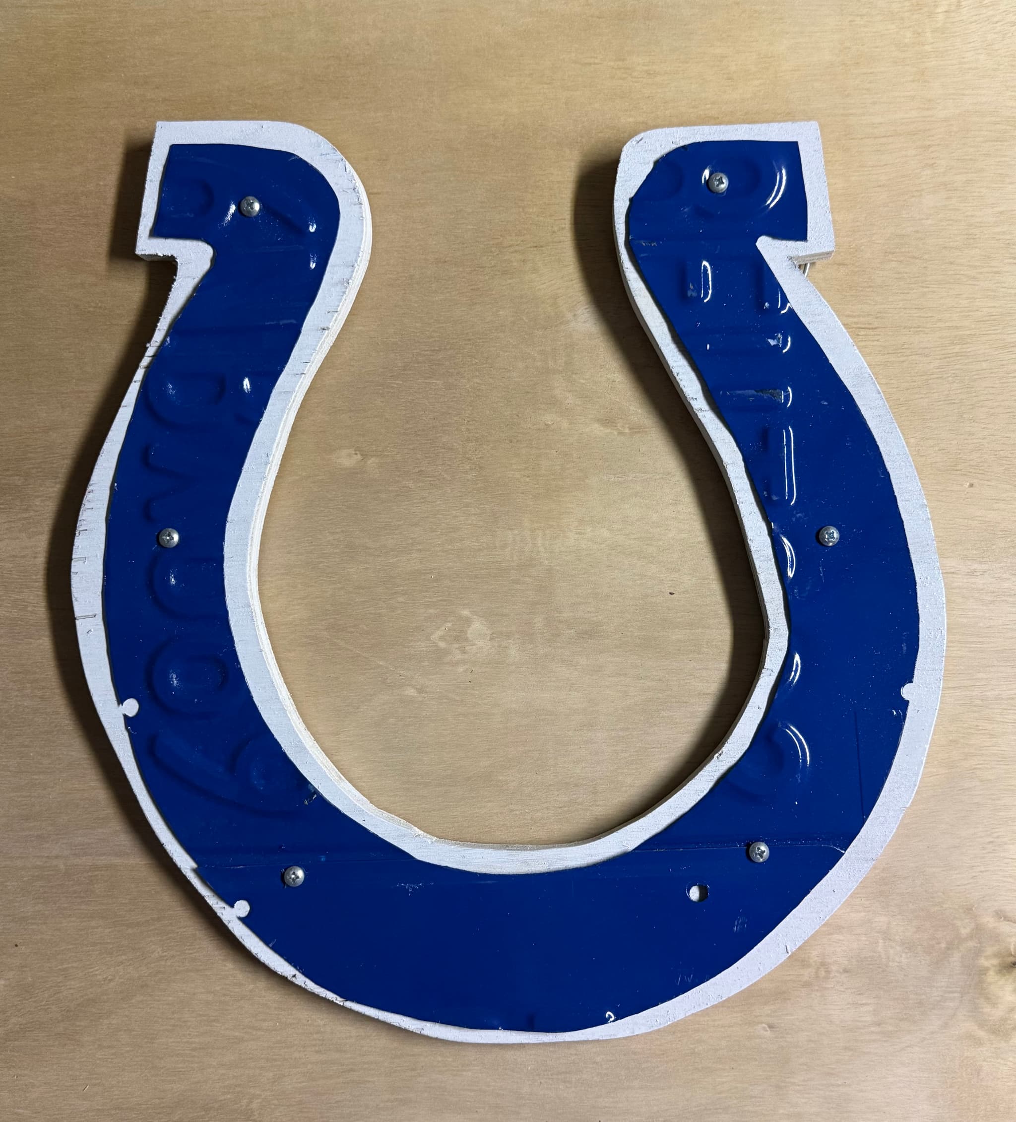 License plate art care and maintenance