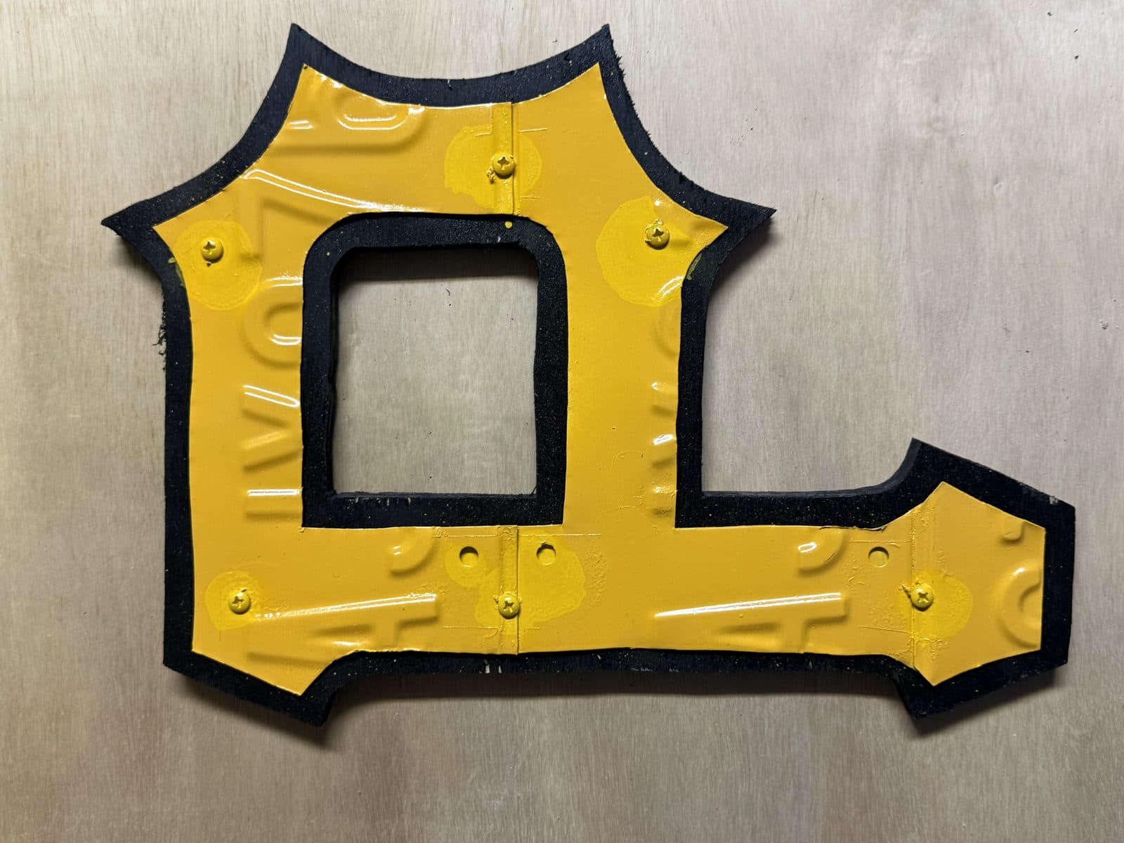 Pittsburgh Pirates License Plate Art